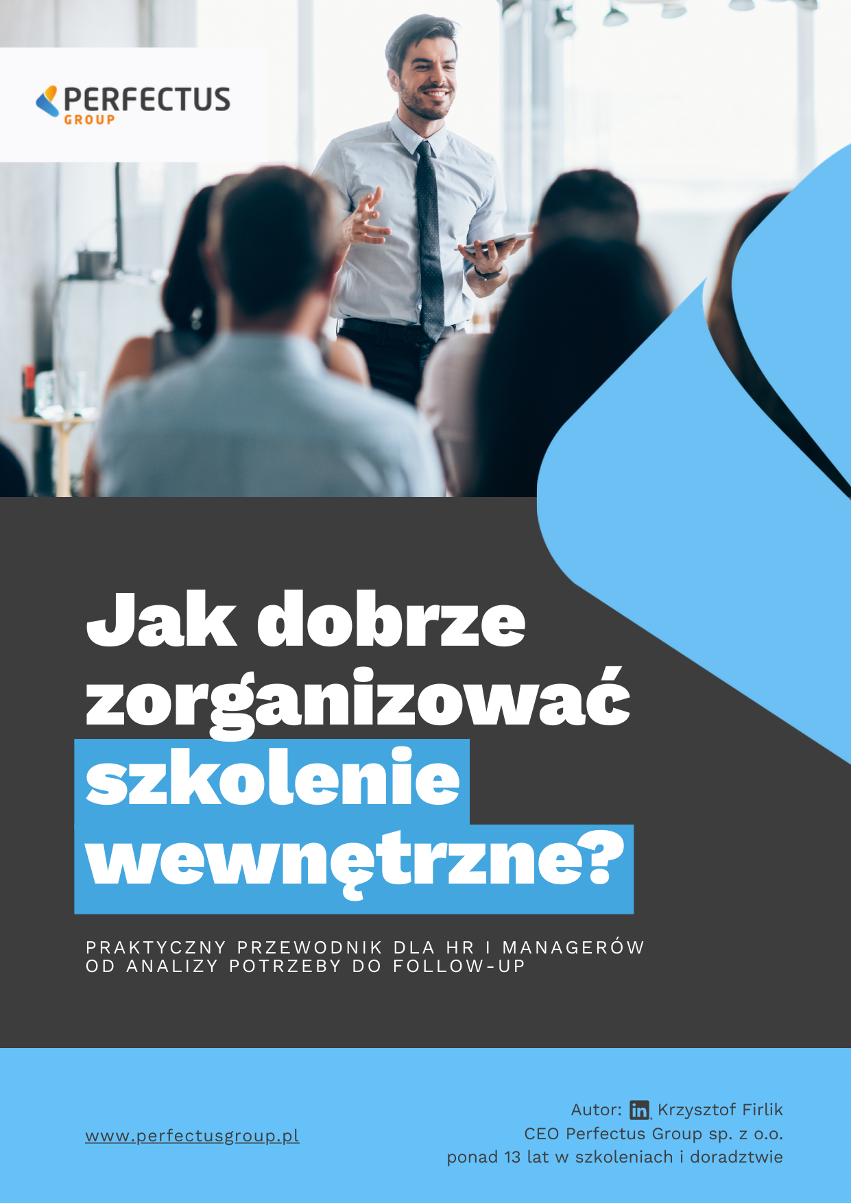 Okładka: Jak dobrze zorganizować szkolenie wewnętrzne?